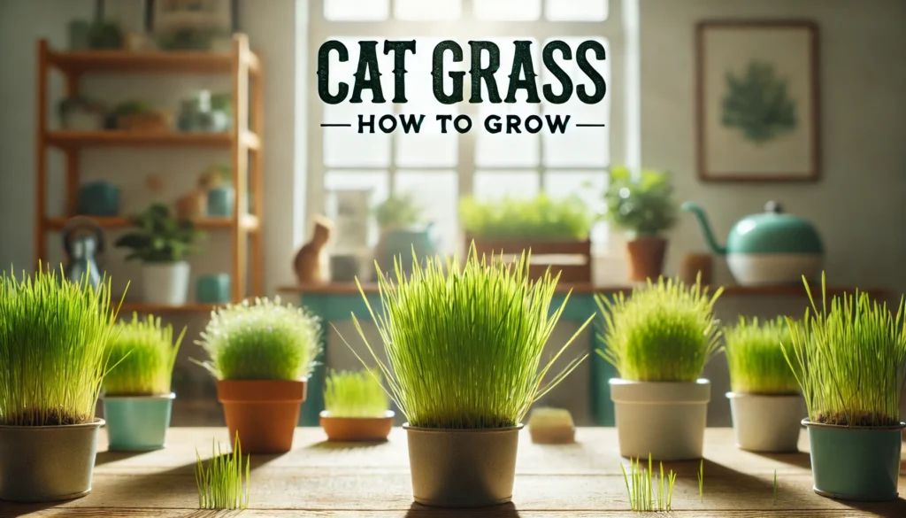 Cat Grass How to Grow