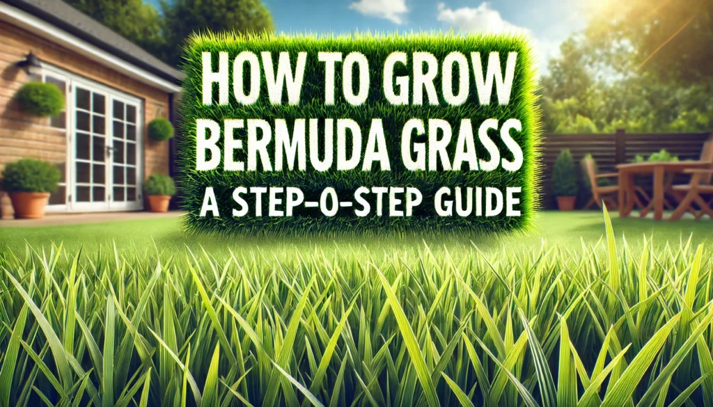 How to Grow Bermuda Grass Fast A Step-by-Step Guide