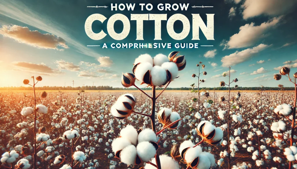 How to Grow Cotton A Comprehensive Guide