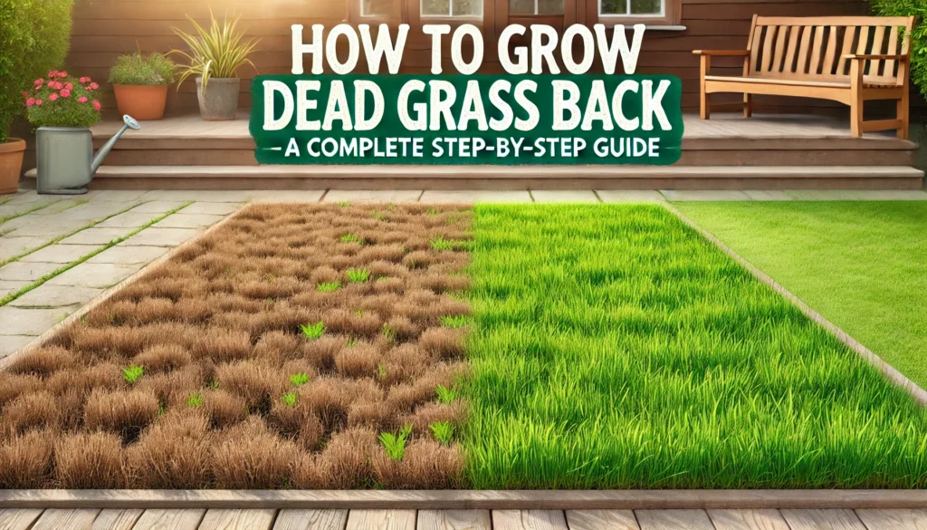 How to Grow Dead Grass Back: A Complete Step-by-Step Guide