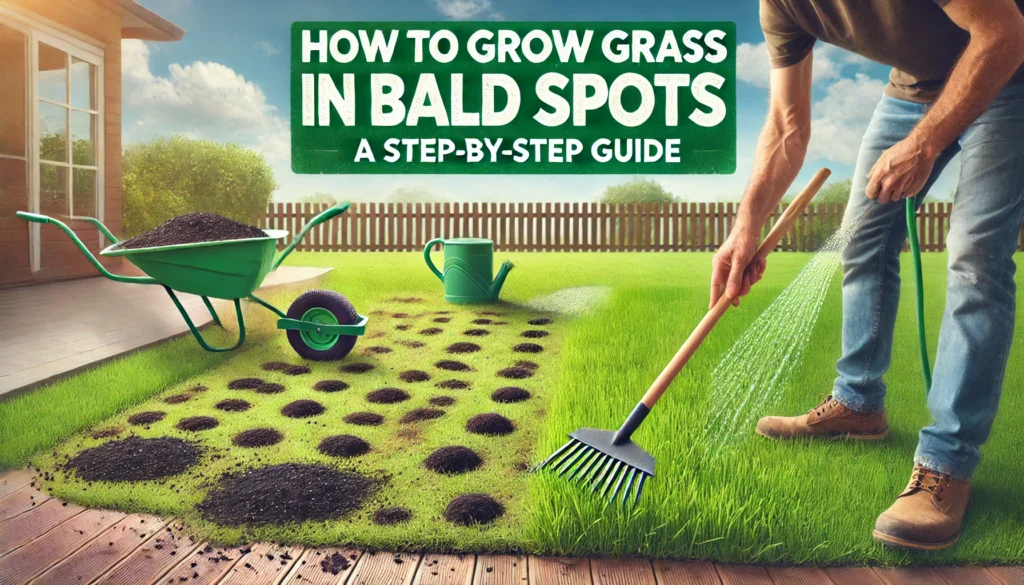 How to Grow Grass in Bald Spots