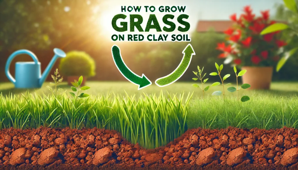 How to Grow Grass on Red Clay Soil