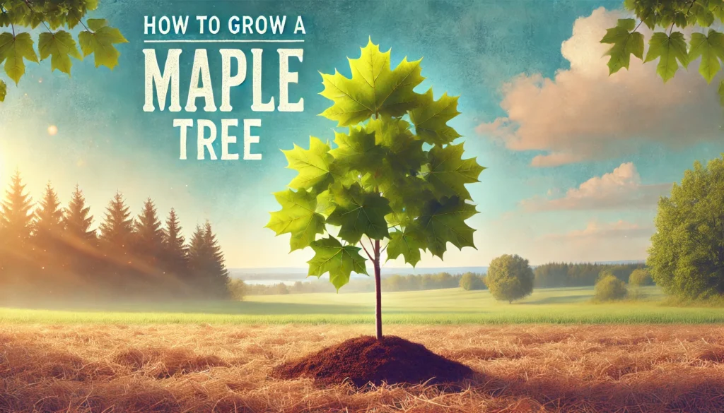 How to Grow a Maple Tree