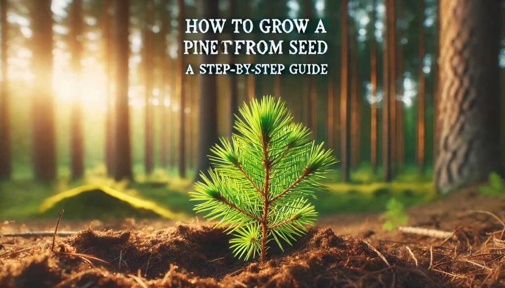 How to Grow a Pine Tree from Seed A Step-by-Step Guide