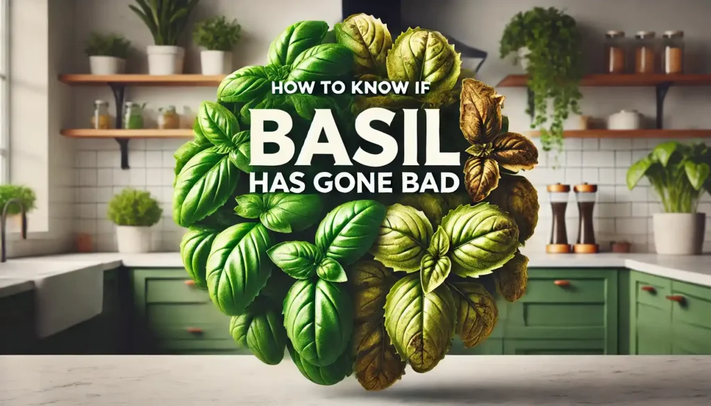 How to Know If Basil Has Gone Bad