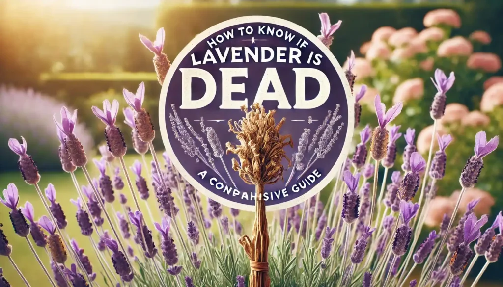 How to Know if Lavender is Dead A Comprehensive Guide