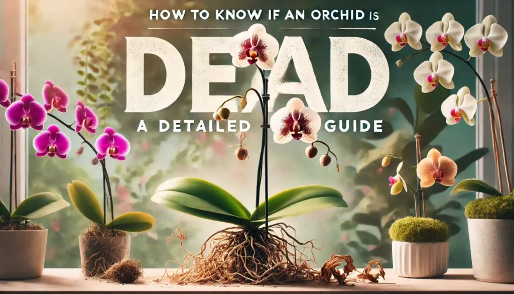 How to Know if an Orchid is Dead A Detailed Guide