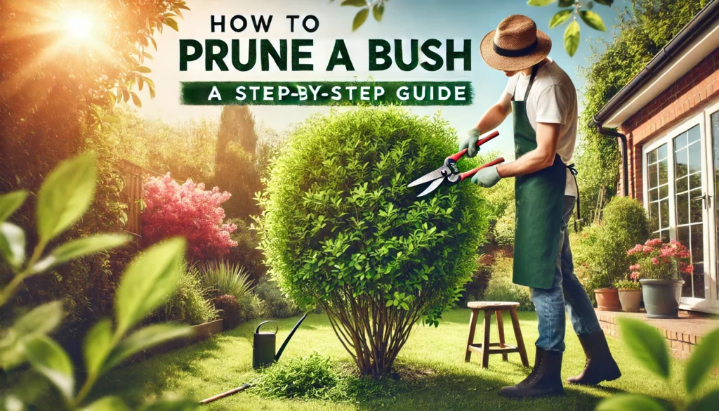 How to Prune a Bush A Step-by-Step Guide