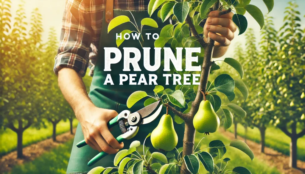 How to Prune a Pear Tree