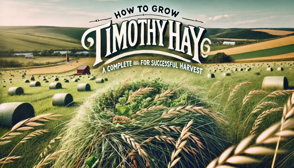 How to Grow Timothy Hay